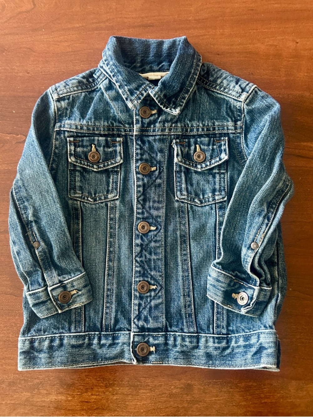 Oshkosh B Gosh Girls Classic Denim Jacket Genuine Kids 24 Months Mint condition